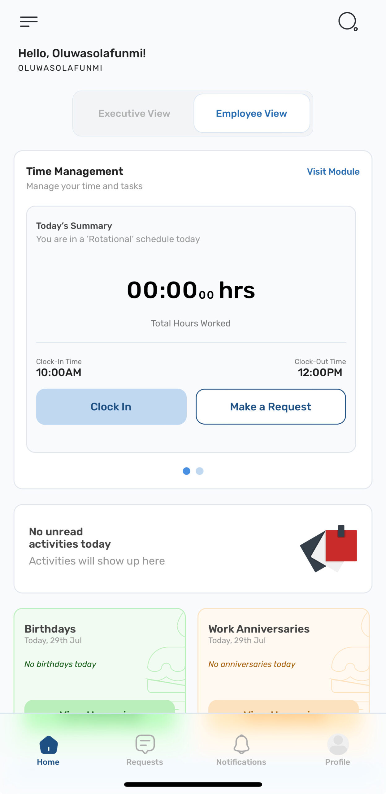 Mobile Time and Attendance Tracking for Field Workers